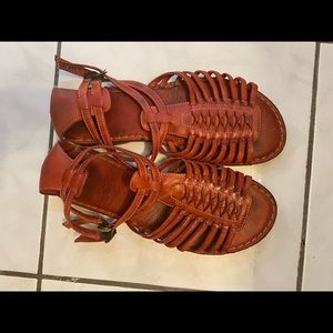 Kayla huarache frye leather sandals 8